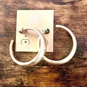Plunder 2.65 inch Chunky Gold-Tone Hoop Earrings